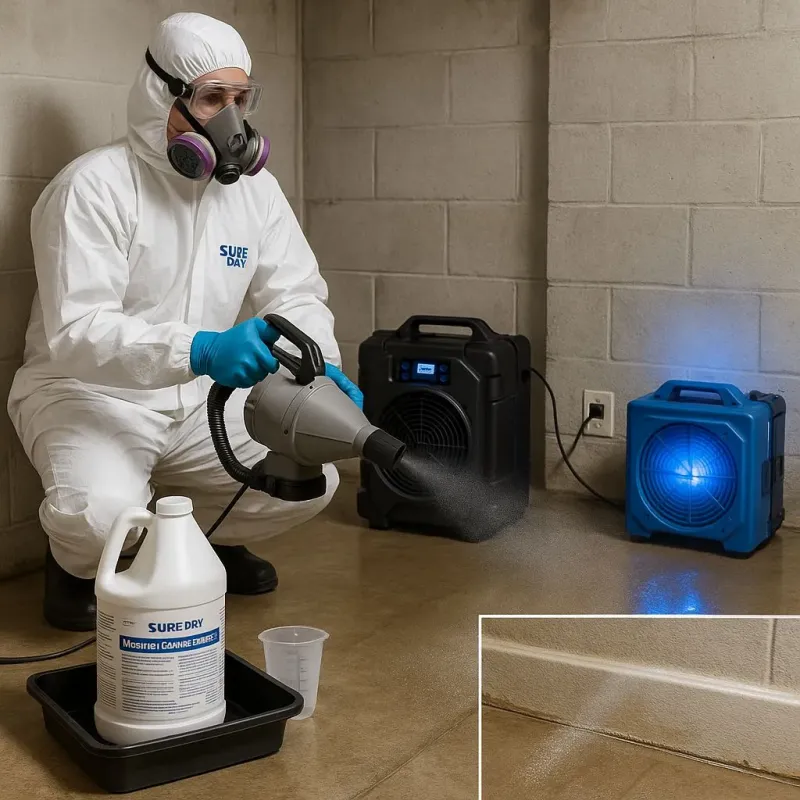 Sanitization and Odor Removal process in South Boston, MA