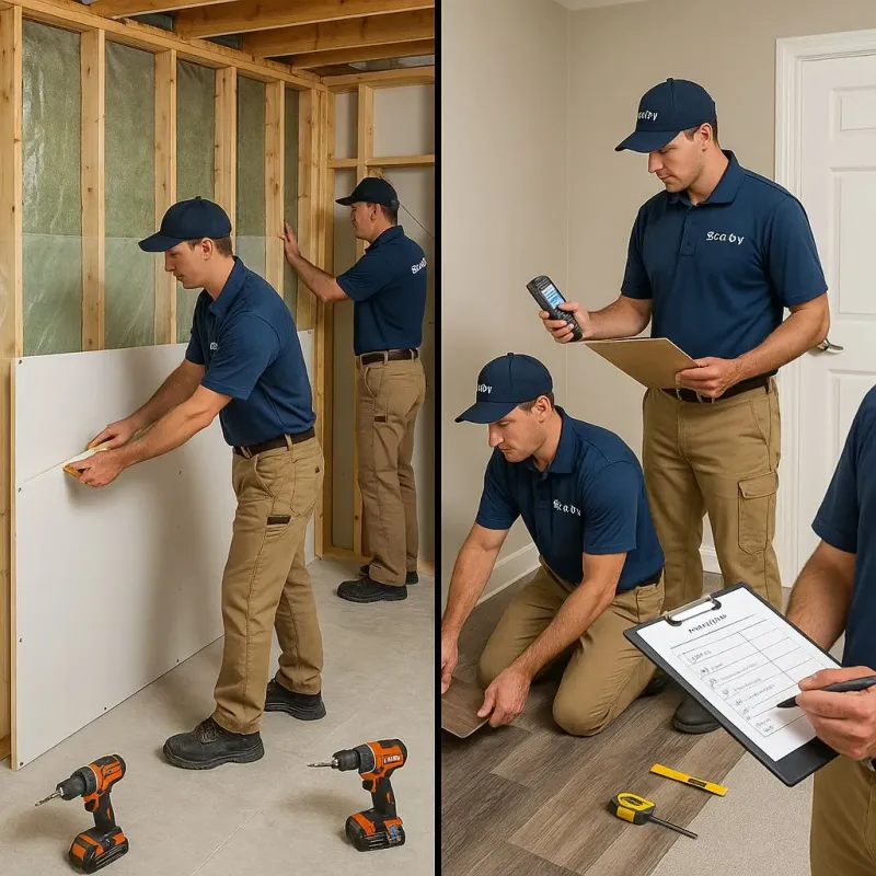 Repairs and Reconstruction process in South Boston, MA